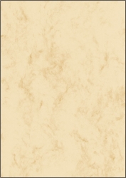 Marmor-Papier, beige, A4, 200 g/qm, 50 Blatt